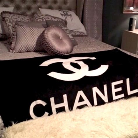 chanel blanket|vintage chanel blanket.